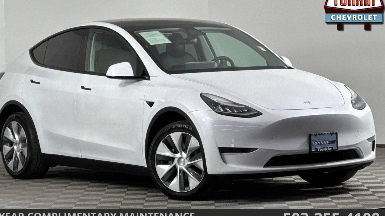 TESLA MODEL Y 2020 5YJYGDEE6LF014212 image